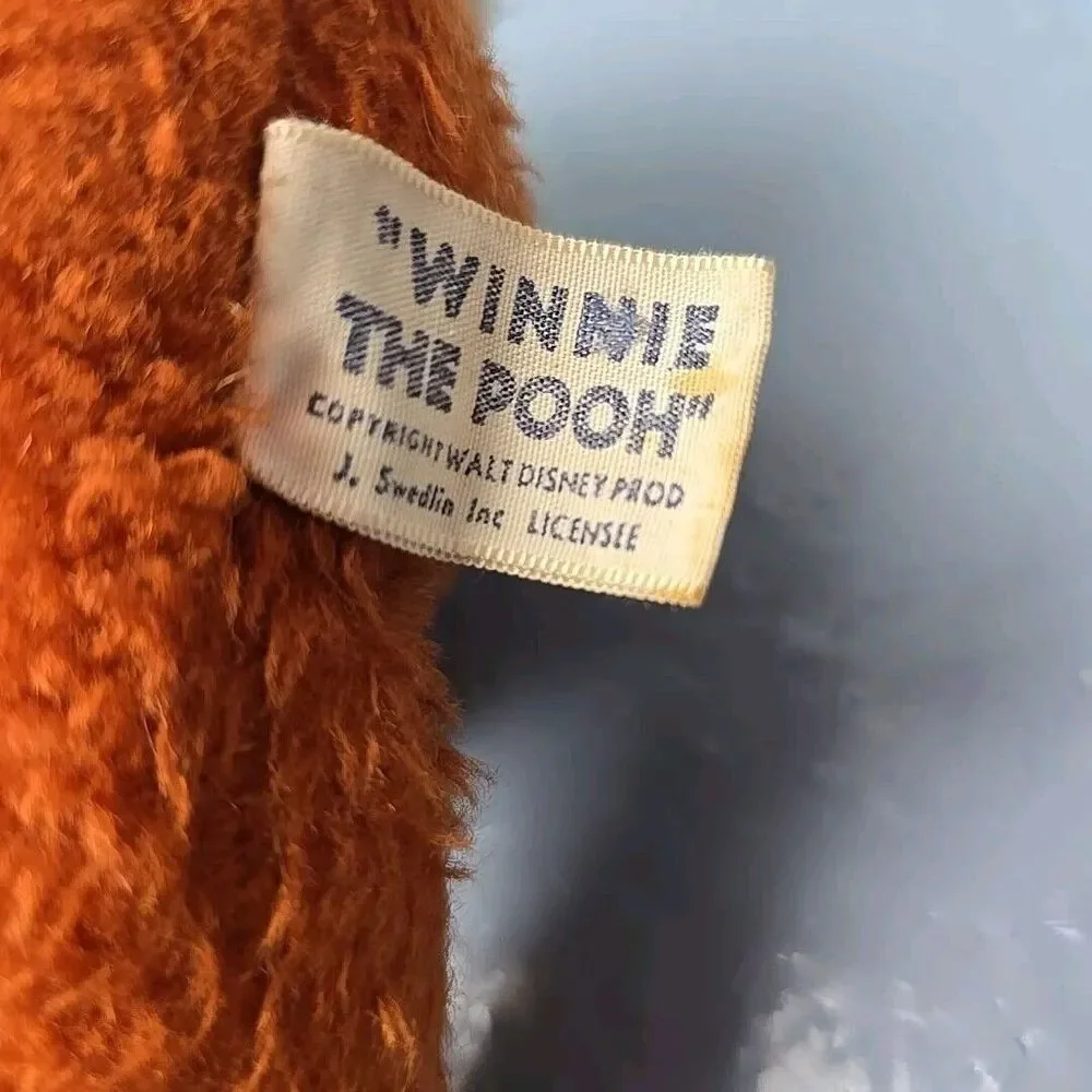 Disney Winnie the Pooh Plush Rabbit by‎ Gund Swadlin Stuffed Animal Vintage 70's